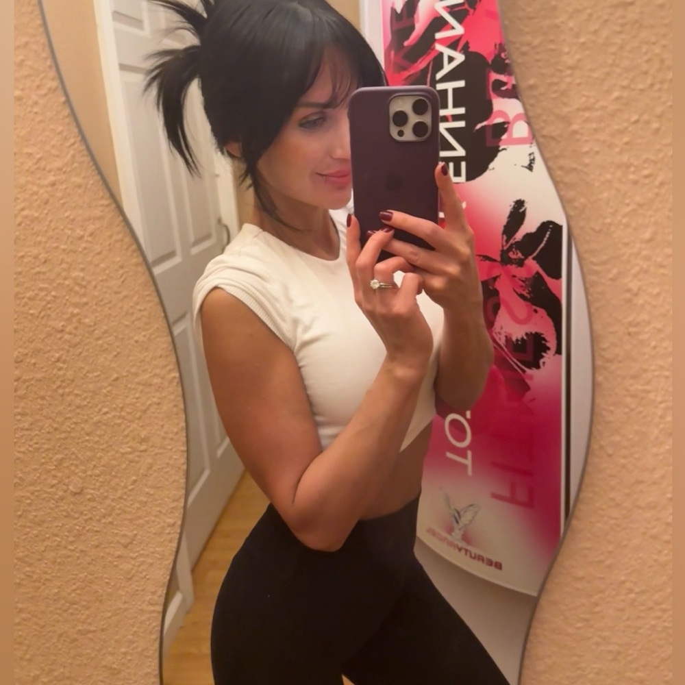 Fashion Nova White Crop Top